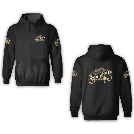 God With Us Emmanuel Matthew Eucharist Adoration C 3D Hoodies