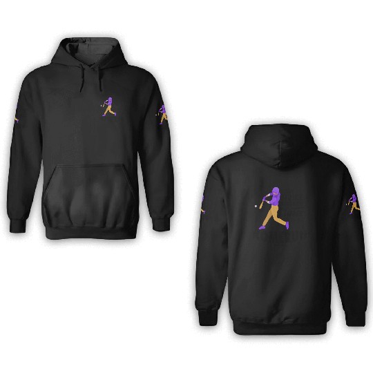 Baseball Pitcher Baseball Racket Sport 3D Hoodies