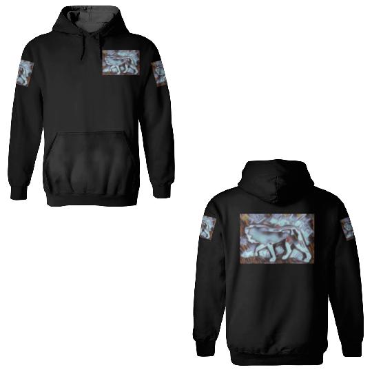 imageedit 6 4982544479 streetart lion 3D Hoodies