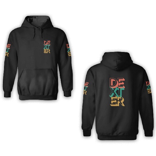 Retro Dexter 3D Hoodies