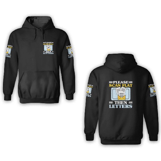 Postal Worker Mailman Delivery Mail Escort 3D Hoodies
