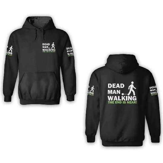 Dead Man Walking Bachelor Party Wedding Groom 3D Hoodies