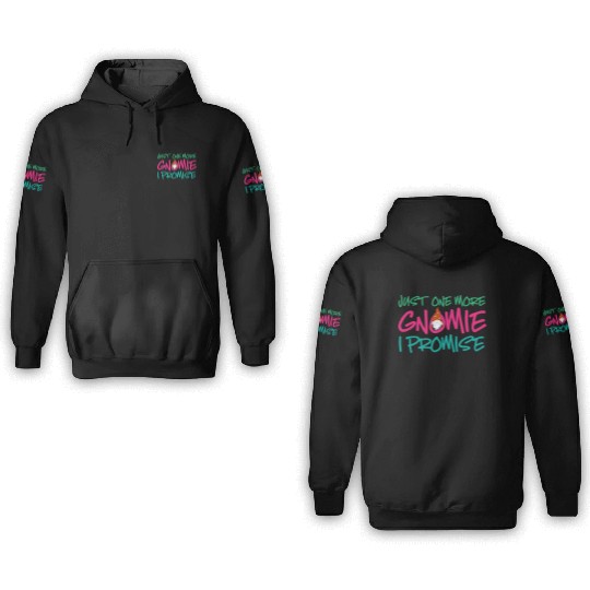 Gnomes - Gnome Collecting - Gnome Collector 3D Hoodies