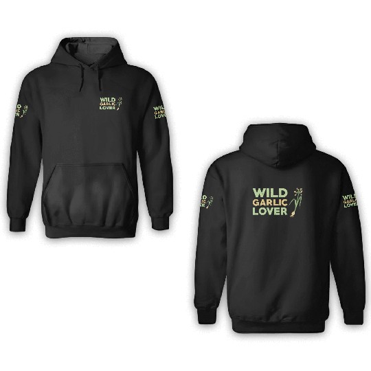 Wild Garlic Lover 3D Hoodies