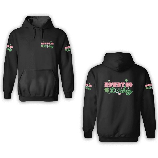 Howdy Lucky Charm 3D Hoodies