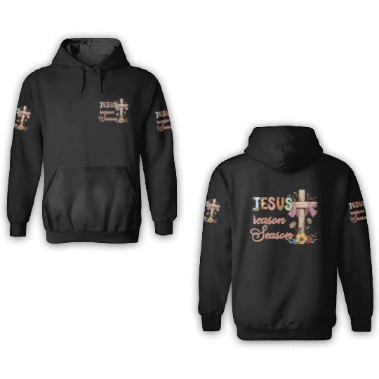 Jesus Is The Reason For The Season 3D Hoodies