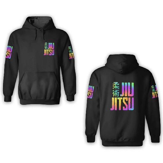 Brazilian Jiu Jitsu MMA Bjj Hugger 3D Hoodies