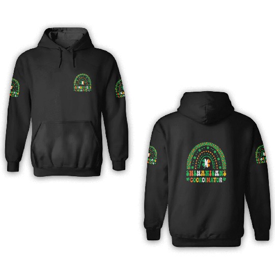 Shenanigans Coordinator 3D Hoodies