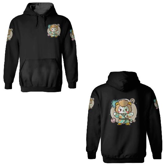 Lion kimono 3D Hoodies