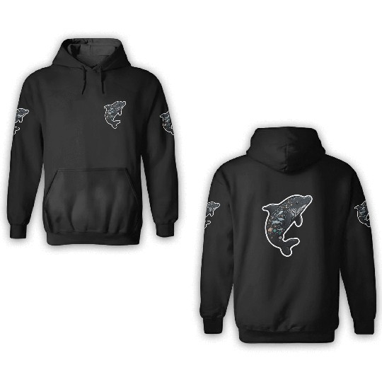 Dolphin 3D Hoodies