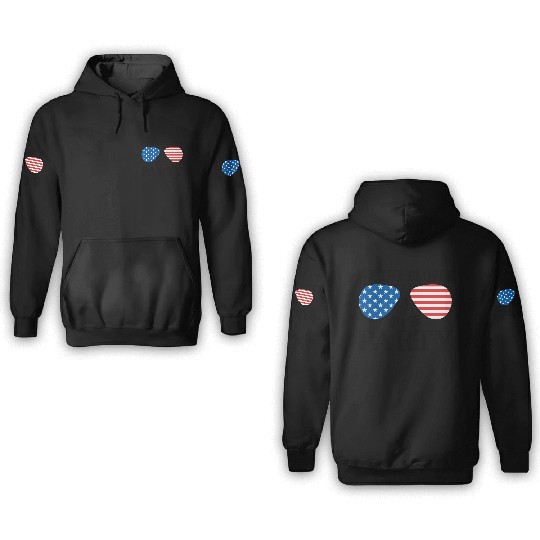We The People Like To Party 4th Of July 3D Hoodies