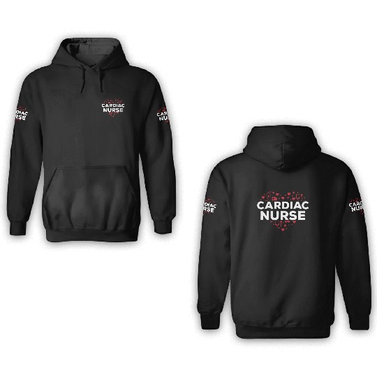Cardiac Nurse 3D Hoodies