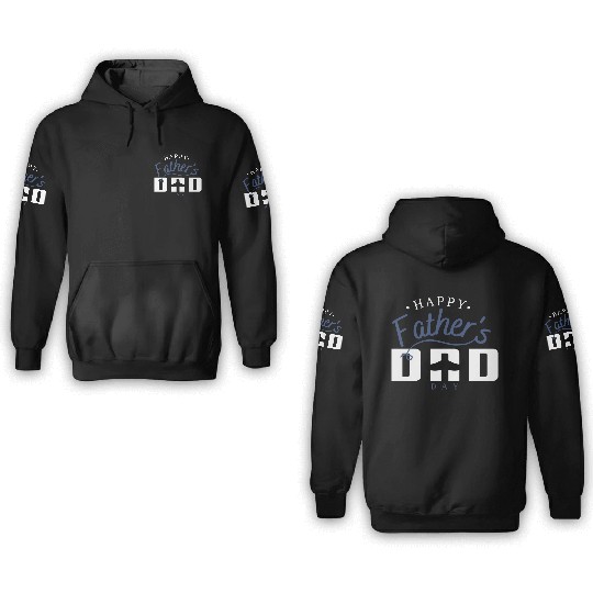 The best dad father's day design 3D Hoodies