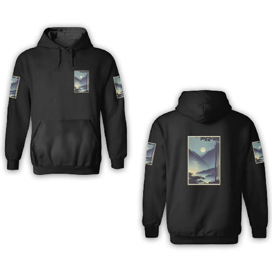 Enchanting Rainforest Night 3D Hoodies