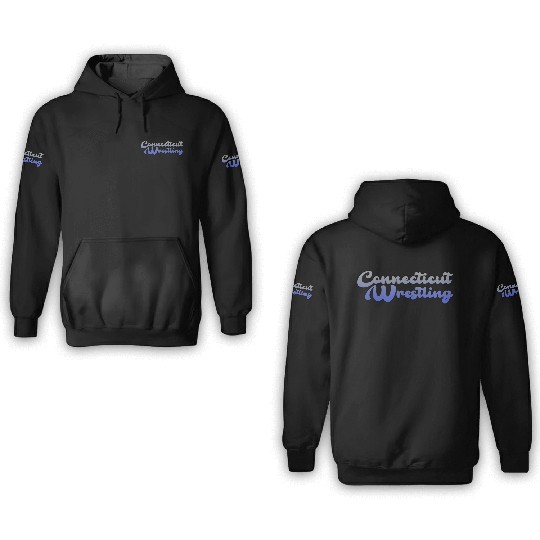 Connecticut Wrestling 3D Hoodies