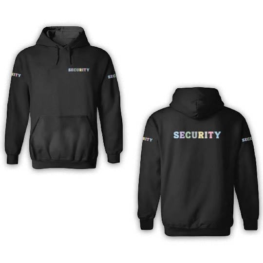 Security 3D Hoodies