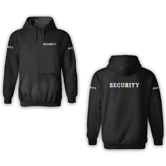Security 3D Hoodies