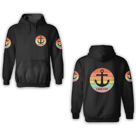 LAKE LIFE 3D Hoodies