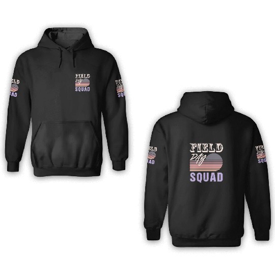 FIELD DAY SQUAD 3D Hoodies