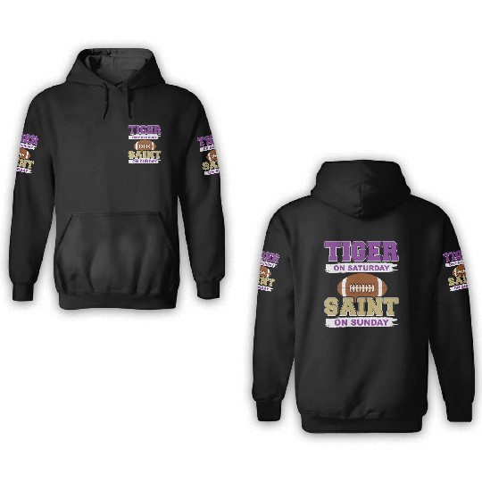 Tiger on Saturday Saint on 19507983 1025 3D Hoodies