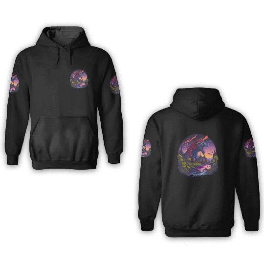 Dragon 3D Hoodies