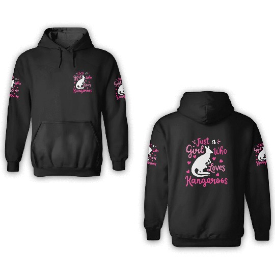 Kangaroo Australia Australian Kangaroo Lover 3D Hoodies