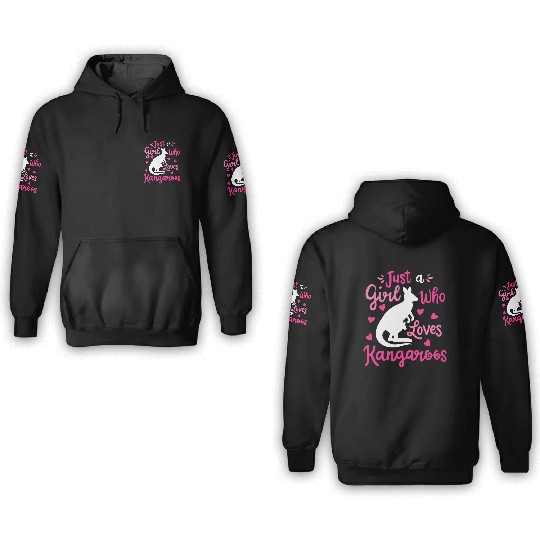 Kangaroo Australia Australian Kangaroo Lover 3D Hoodies