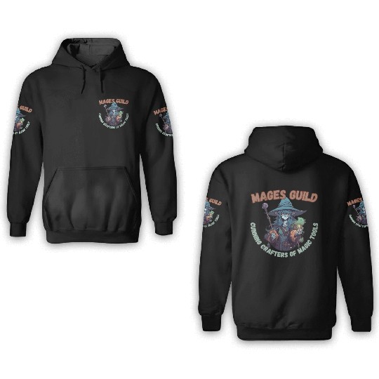 Mages Guild, Magic Tools 3D Hoodies