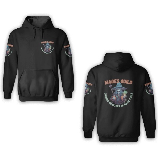Mages Guild, Magic Tools 3D Hoodies