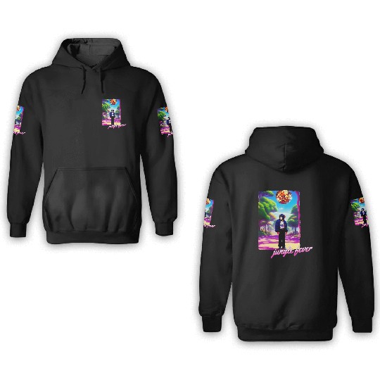 Jungle Fever Chimpanzee Disco Anime 90's 3D Hoodies