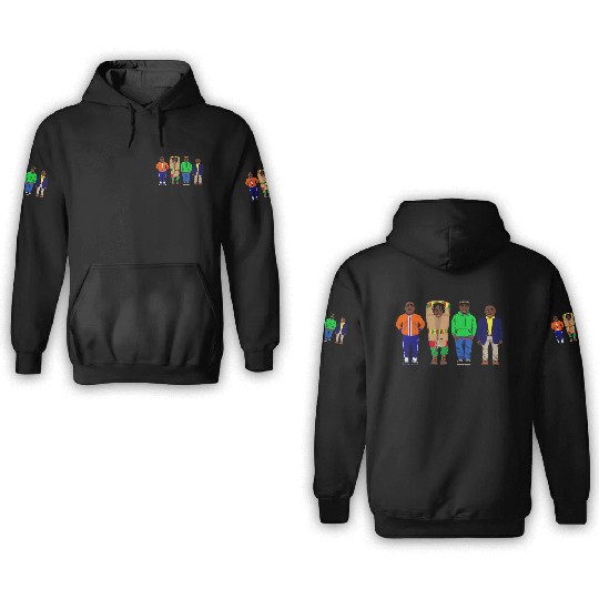 Cool Runnings to Calgary 3D Hoodies