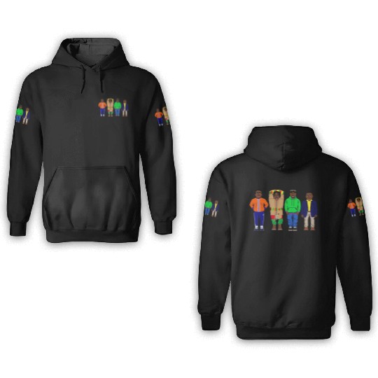 Cool Runnings to Calgary 3D Hoodies