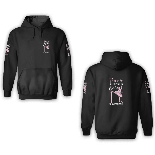 Ballet Dancer Dance Girl Ballerina 3D Hoodies