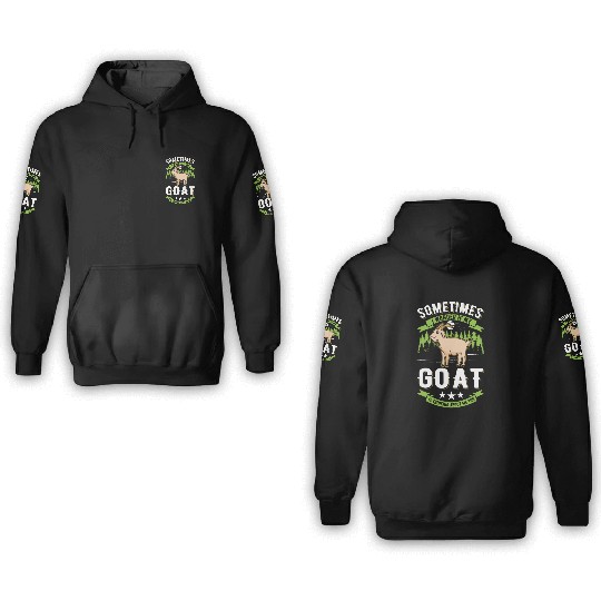Goat Gift Host 3D Hoodies
