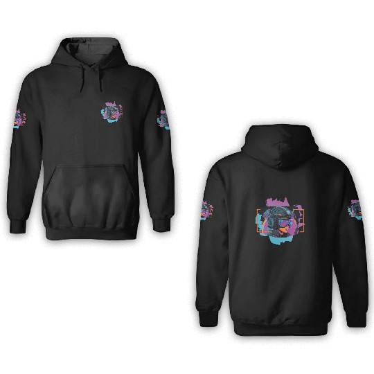 cyberpunk III 3D Hoodies