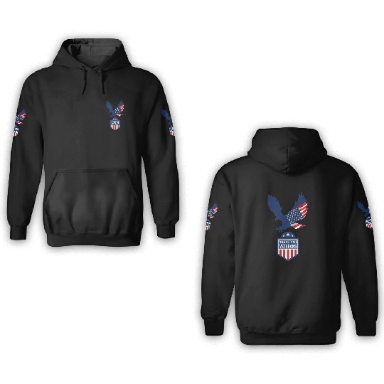 Happy Memorial Day Thank you Veterans American 3D Hoodies
