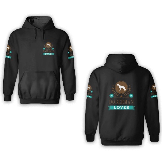Doberman Lover 3D Hoodies