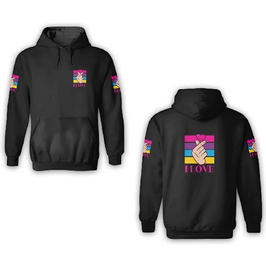 K-Pop K-drama Korean Music KPop Kdrama Gift 3D Hoodies