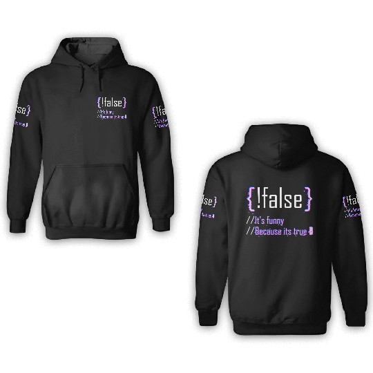 Programming Code Computer Science Web 3D Hoodies