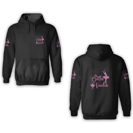 Ballet Dancer Dance Girl Ballerina 3D Hoodies