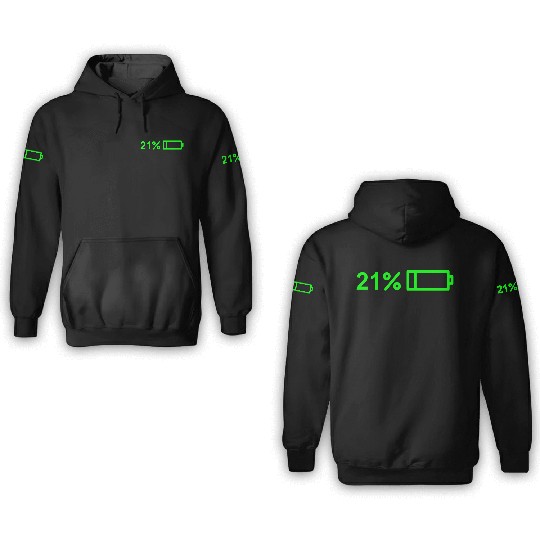Happy Sweet 21st Birthday! 3D Hoodies