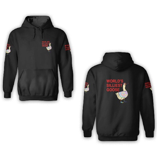 World's Silliest Goose 3D Hoodies