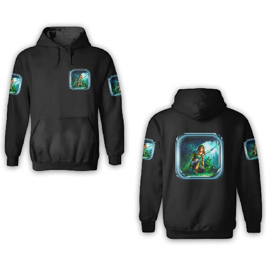 Underbridge Assailant gods unchained 3D Hoodies
