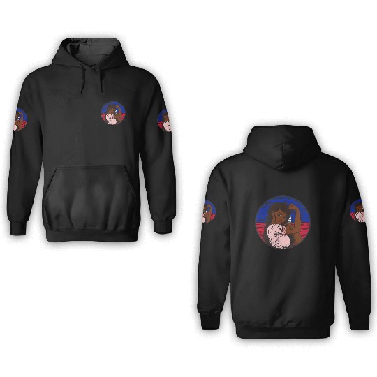 Patriotic Haitian Flag Haiti Proud Haitian 3D Hoodies