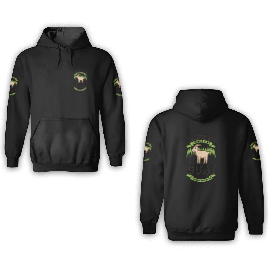 Goat Gift Host 3D Hoodies