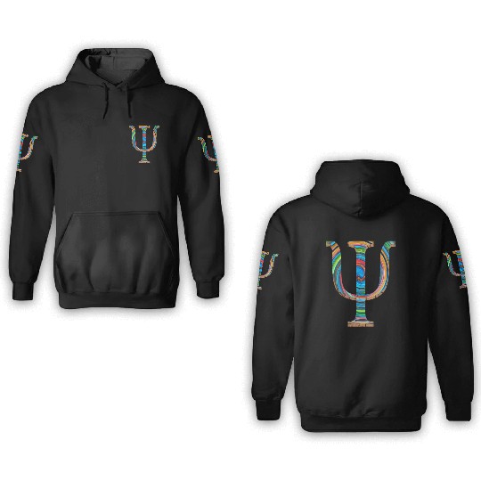 Symbol Psychologists Psychology Studentss 3D Hoodies