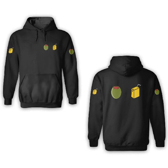 Olive Juice I Love You 3D Hoodies