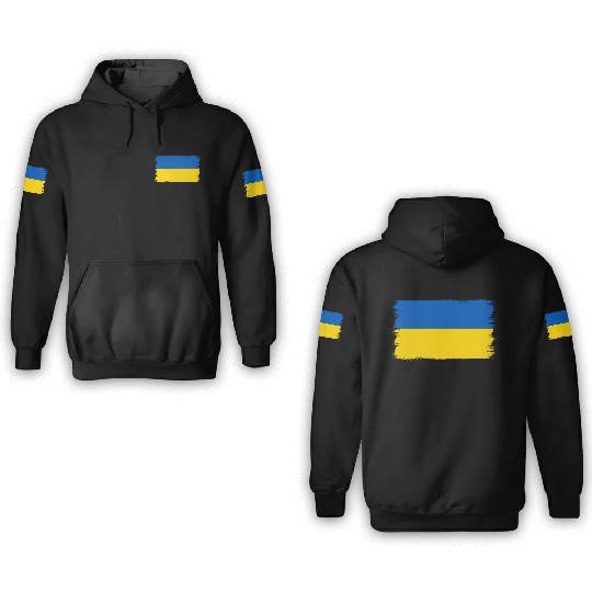 Ukrainian Flag Ukraine 3D Hoodies