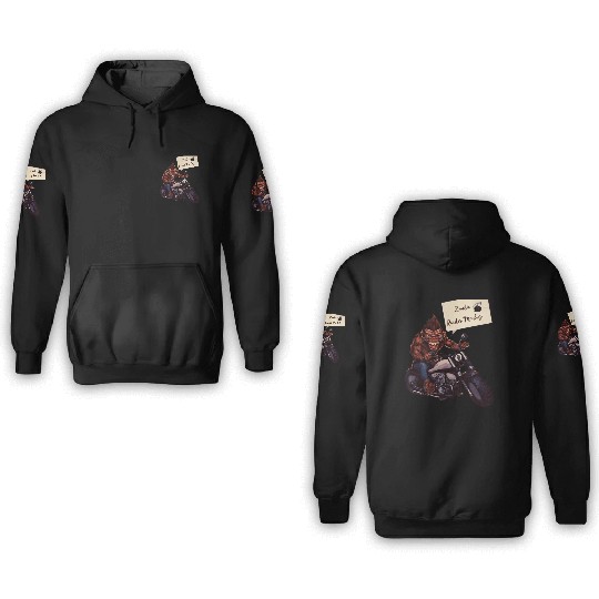 zombie Raider Monkey 3D Hoodies