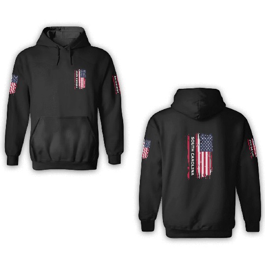 South Carolina 3D Hoodies